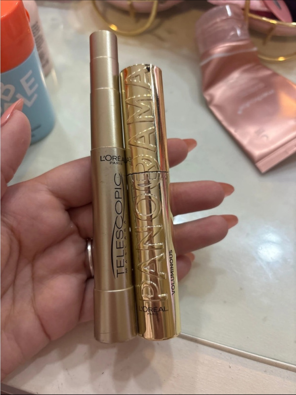 Gold Telescopic & Voluminous Mascara Duo